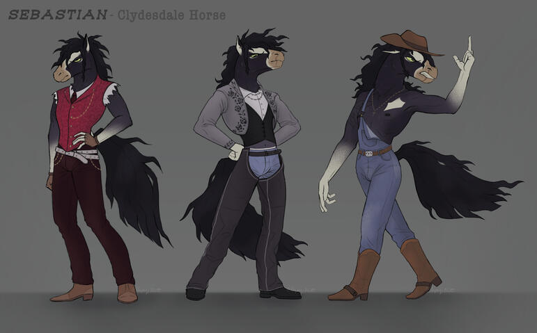 Sebastian Art Fight Piece