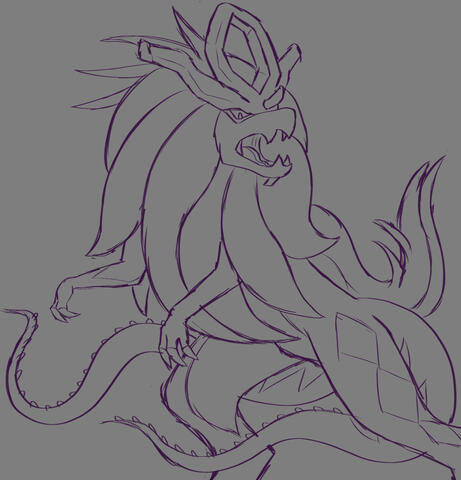 Walking Wake Sketch