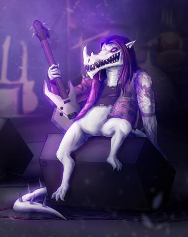 Axehead Art Fight Piece